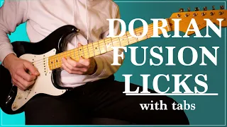 5 Dorian Fusion Guitar Licks pt.2