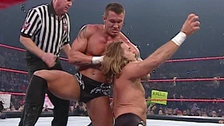 Shawn Michaels vs. Randy Orton - RAW 10/11/2003 - ESPAÑOL LATINO