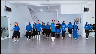 Woman In Love - Line Dance / Choreo by Lesley Clark (SCO) / Demo by 7 Gym & Studio Palembang