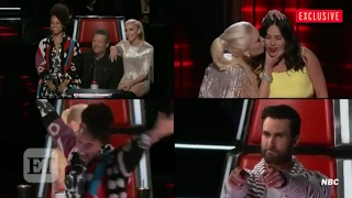 Exclusive Look At The Voice Season 12 Coaches ~ Gwen Stefani Blake Shelton Adam Levine Alicia Keys