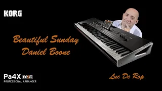 Beautiful Sunday - Daniel Boone on Korg Pa4x