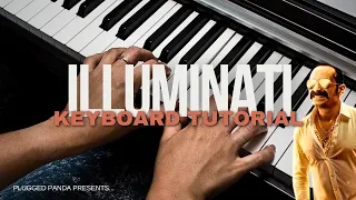 Illuminati Keyboard Tutorial | Aavesham Song | Vocal Instructions | Sushin Shyam