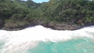 Secrets of Playa Coson Samana Dominican Republic Beach Drone Cruising to Ambient Space Music