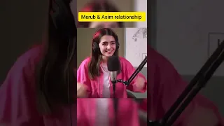 Merub Ali talking about her and Asim Azhar's relationship 😍❤