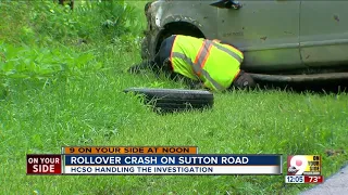 Rollover crash on Sutton Rd.