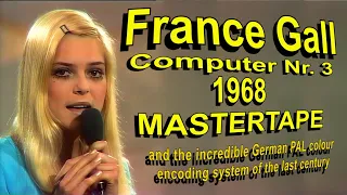 France Gall 1968 Computer Nr. 3 and the incredible German PAL colour encoding system