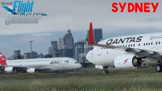 MSFS 2020 -  PMDG 737 - Ultra Realistic Full Flight | Auckland to Sydney