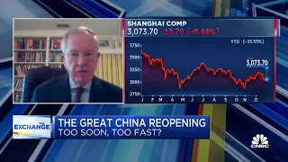 China will see continued weakness in 2023 consumer spending, says Peterson's Nicholas Lardy