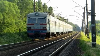 ЭР9М-383/ЭР9М-4007 региональным экспрессом № 846 Киев - Неданчичи.