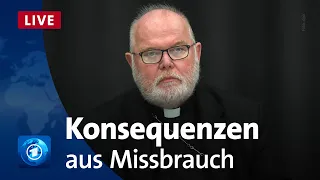 LIVE: Pressekonferenz von Kardinal Marx nach Veröffentlichung des Missbrauchsgutachtens