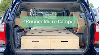 SUV Camper Conversion | 4th Gen 4Runner