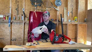 Homelite Super Mini SL Unboxing! New chainsaw project in the shop