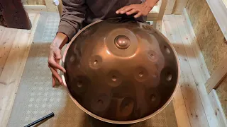 Demo of Yishama Pantam - F3 Integral 15 (Handpan)