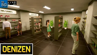 New Open World Life Simulator, Opening a Gaming Store - Denizen Gameplay!