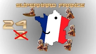 Let’s Play Europa Universalis 4 Ironman Achievement Run - 24 - Superhard France