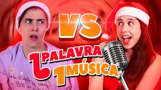 DESAFIO UMA PALAVRA UMA MÚSICA! - Vlogmas #20