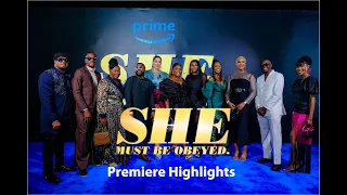 'SHE Must Be Obeyed' Red Carpet - Funke Akindele, Waje, Nancy Isime, Veeiye, Lateef Adedimeji