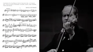 MOZART: Cadenzas by Oistrakh, Ysaÿe, Franko, Kreisler and Dyo for the Violin Concerto No.3