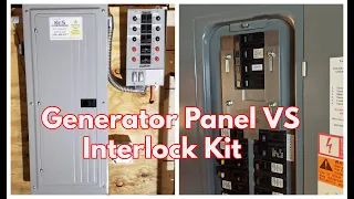 Generator Panel VS Interlock Kit | Jesse Kuhlman