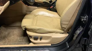 HOW TO DETERMINE THE BMW E39 SEAT