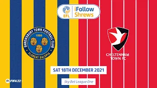 Shrewsbury Town 3-1 Cheltenham | Highlights 21/22