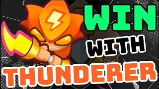 DUDE! WE *KEEP WINNING* with THUNDERER!! | In Rush Royale!