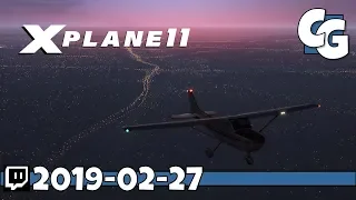 X-Plane 11 - Night Flying Disaster - VOD - 2019-02-27