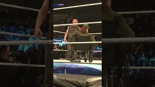 WWE Smackdown (12-10-21) Brock Lesnar Attacks Sami Zayn and Male Nurses