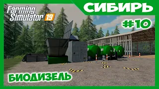 Запускаем мини завод биодизеля // Сибирь ч.10 // Farming simulator 19