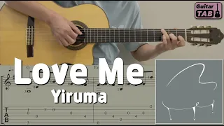 Love Me / Yiruma (Guitar) [Notation + TAB]