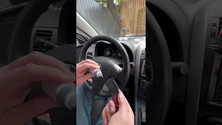 Как восстановить старый руль за 5 минут 🤯 #автолайфхак