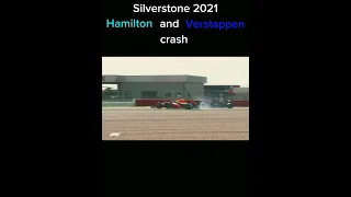 The bigest crash of 2021 season |  #verstappen #hamilton #crash #formula1 #silverstone