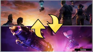 Fortnite - "The End" Live Event w/ The Big Bang Music VS "The Big Bang" Live Event w/ The End Music