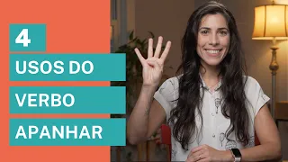 Brazilian Portuguese Vocabulary | 4 uses of the verb APANHAR (to catch)