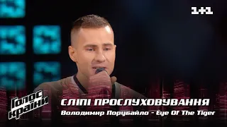 Владимир Порубайло — "Eye Of The Tiger" — выбор вслепую — Голос страны 12