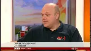 Metal Detecting on BBC Breakfast 14/10/14