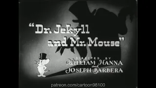 "Dr. Jekyll And Mr. Mouse" (1947) - original Opening and Closing titles (NEW HD VERSION!)