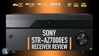 Sony STR-AZ7000ES 13.2 Channel 8K Flagship Receiver Review + Setup & Demo