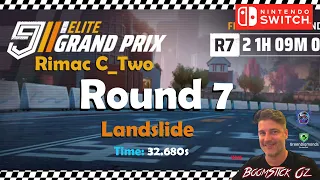 Asphalt 9 - Rimac C_Two Elite Grand Prix - Round 7 - Landslide - 32s