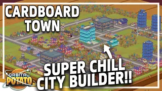 SUPER Promising New City Builder!! - Cardboard Town - Colony Sim Roguelike