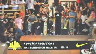 Nyjah Huston Tampa Pro 2013 Flawless Run