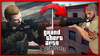 Pack de Armas de GTA V Para GTA SA (Full HD, Bajos Recursos) | SantexLQ