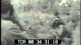 Vietnam War - Vietcong Snipers Ambush U.S. Soldiers PublicDomainFootage.com