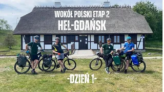 WOKÓŁ POLSKI ETAP 2/HEL-GDAŃSK🚵‍♂️EuroVelo /R10/ 135km🌊🇵🇱 DZIEŃ 1✌️