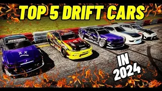 CarX Drift Racing Online TOP 5 BEST DRIFT CARS IN 2024!