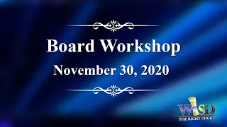 Weslaco ISD: Board Workshop Meeting