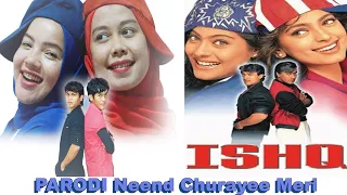 PARODI INDIA || NEEND CHURAYEE MERI - OST ISHQ || TERMIRIP VERSI INDONESIA