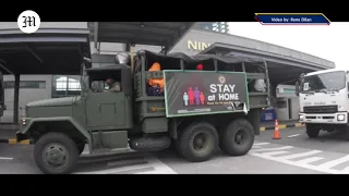 WATCH: Philippine Army sends off 109 Locally Stranded Individuals at NAIA Terminal 3