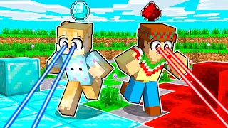 ¡Minecraft PERO hay RAYOS LASER! ⚡😂 MINECRAFT con SILVIOGAMER y PANCRACIO