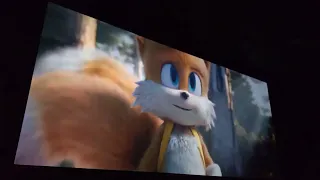 Tails First appearance Sonic 2 CROWD reaction!